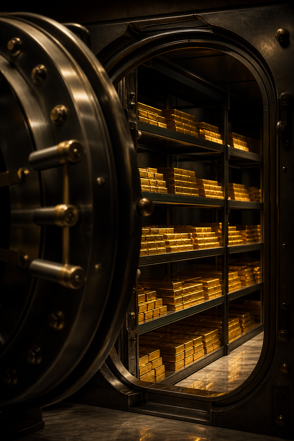 Secure vault storing precious assets